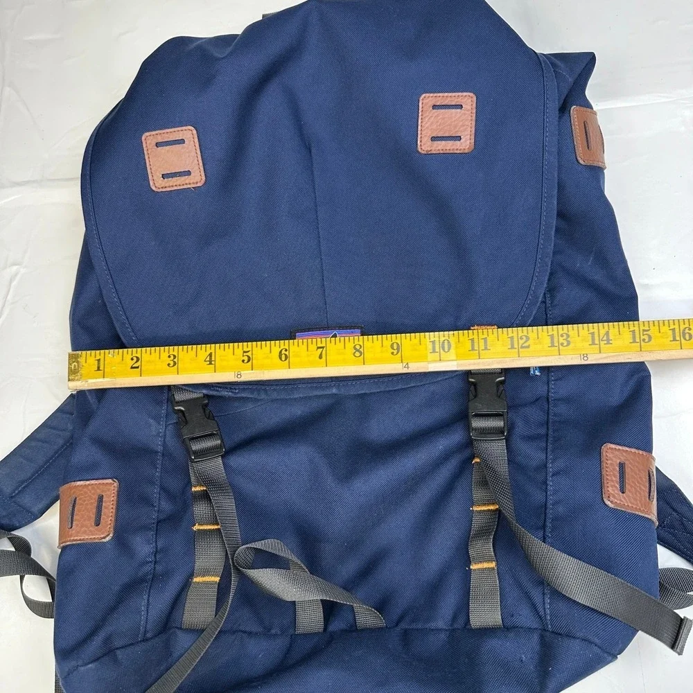 Patagonia Backpack Blue Hiking Travel Outdoor Bag Worn Distressed OS